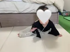 ロンパース ベビー袴80