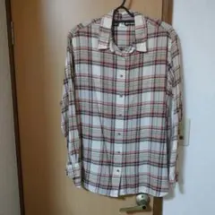 UNIQLO ♥️チェック柄 長袖シャツ XL
