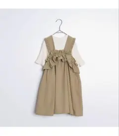 p.premier P.プルミエ フリルデザインワンピース