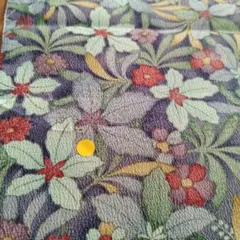 1692.正絹着物植物柄身頃の半分