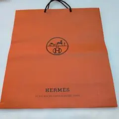HERMÈS オレンジ ショップ袋 大