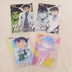 ４枚セット　名探偵コナン　クリアカードコレクション