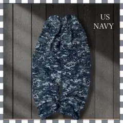7796/US NAVY米海軍実物デジカモカーゴパンツダブルニーM/R