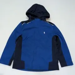 130★ラルフローレン★取り外しインナー付き！パーカー付きジャンパー★