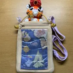 東京ディズニーシー21周年 チャンドゥ ショルダーバッグ ポシェット パスケース