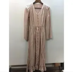 ロングスリーブボタンワンピースのサムネイル
