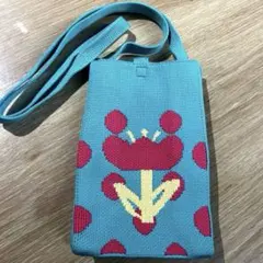 花柄 スマホショルダーバッグ