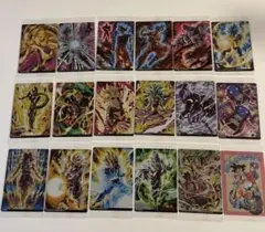 ドラゴンボール ビジュアルアドベンチャー 37枚セット ドラゴンボールZ カード ビジュアルアドベンチャー 激闘編 完結