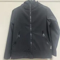 Colemanブラック ナイロンジャケット フード付きMサイズ