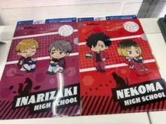ハイキュー!! A4クリアファイル 2枚セット アートコースター - メルカリ