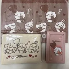 【新品未開封】ちいかわポーチギフト　 ちいかわチョコレート缶　ショッパー付き