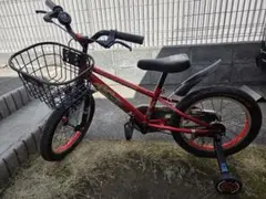 カーズ自転車16インチ美品 自転車】ディズニー幼児車 カーズ 16インチ レッド(販売終了) | 子供用