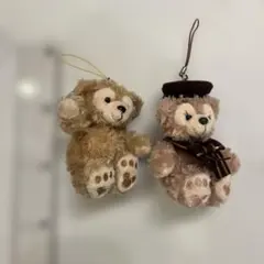 シェリーメイ 、ダッフィーぬいぐるみキーホルダー 2点セット