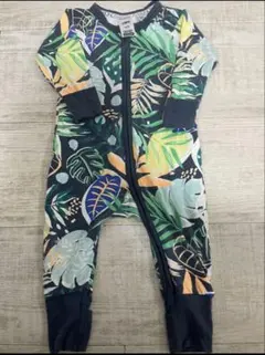 BONDS リーフ柄ロンパース 3-6ヶ月