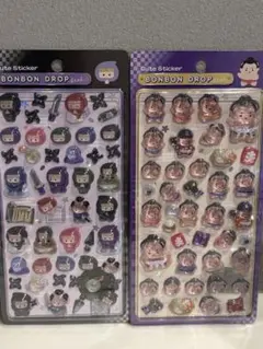 【国内正規品】ボンボンドロップシール　和柄　相撲　忍者 セット販売