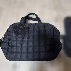 マリークワント キルティング ボストンバッグ 2wayショルダー ポーチセット