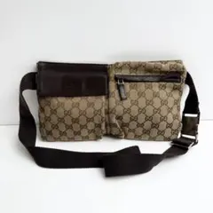 グッチ 2293 GGキャンバス ショルダーバッグ 28566 斜め掛け