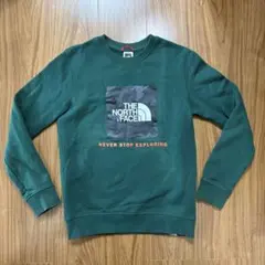 THE NORTH FACE グリーン トレーナー （キッズLサイズ）