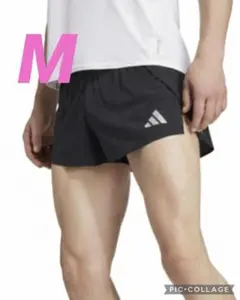 【M新品】adidas Adizero Split Shorts ブラック