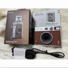 富士フイルム チェキ instax mini Evo ブラウン