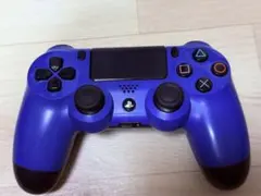 PS4 純正 DUALSHOCK4 ドリフトあり 青 ジャンク
