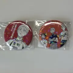 ハイキュー!! 夜久衛輔 日向翔陽 西谷夕 缶バッジ 原作絵 まとめ売り