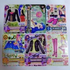 アイカツ　6枚セット