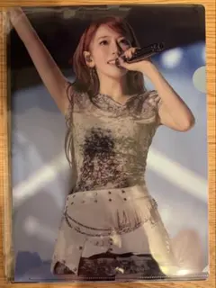 バ*ク様 サクラ　クリアファイル　Le Sserafim special caf