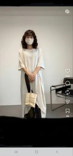fashiru ファシル シャツ シャカパン アイボリー - メルカリ