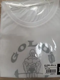 GOLD'S GYM ホワイトTシャツ　Lサイズ　レディスレディース　新品未使用