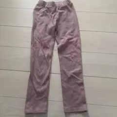 パープル　　パンツ　　レギンス　130 ストレッチ