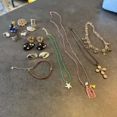 アクセサリーセット　ネックレス　リング　ブレス　まとめ売り
