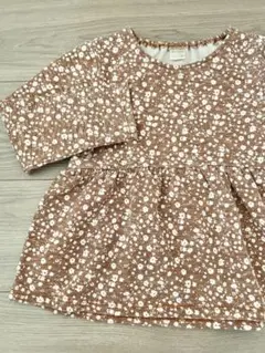 【美品】 テータテート 花柄 長袖 トップス 110