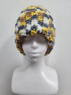 手作りニット帽