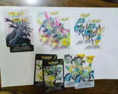 ポケモン 初音ミク ららぽーと 特典 クリアカード 全5種2セット