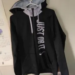 Nike JUST DO IT パーカー ブラックL