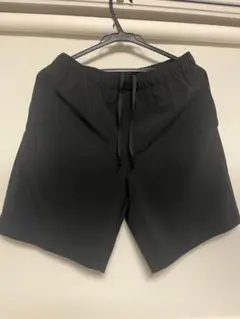 Nハリウッドブラックストライプショートパンツ