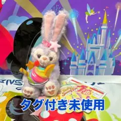 【タグ付き未使用】ダッフィーのサニーファン ステラルー ぬいぐるみストラップ