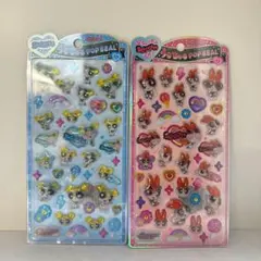 パワパフ　うるちゅる　ポップシール　セット