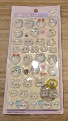 y*o様 ちいかわ モモンガ ボンボンドロップシール