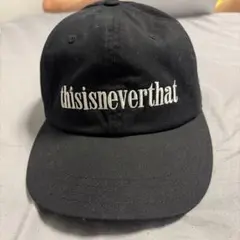 thisisneverthat キャップ ブラックのサムネイル