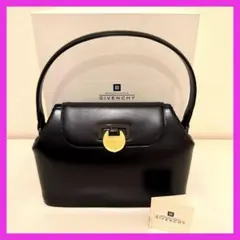 【美品✨1回のみ使用】GIVENCHY ジバンシー ブラック ハンドバッグ