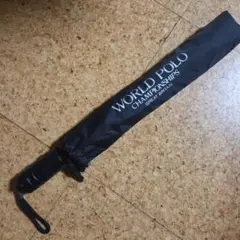 【新品】WORLD POLO 折りたたみ傘 黒