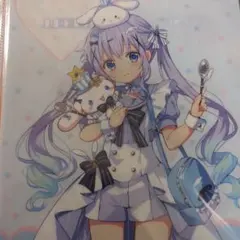 ご注文はうさぎですか？　サンリオコラボ　チノクリアファイル