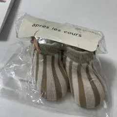 après les cours ベビー靴下 10-12cm ストライプ