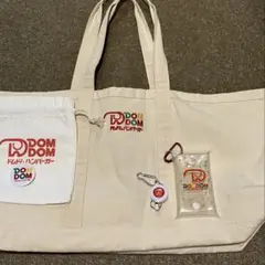 ニコアンド　ドムドム　コラボ　トートバッグ　ニコドム　巾着　ポーチ　缶バッジ