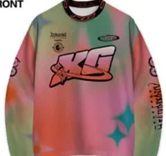 XG L Motocross Jersey メッシュ ロング Tシャツ グッズ - メルカリ