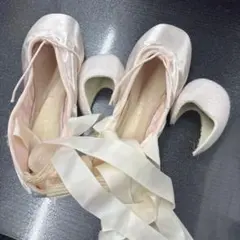 トゥシューズ ピンク 22.5cm サテン