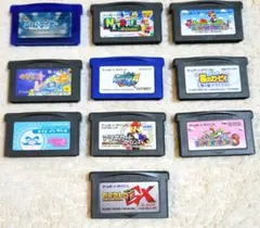 ゲームボーイアドバンス ソフト 10本セット