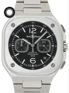 ★美品/Bell & Ross ベル&ロス/BR05 クロノ ブラックスティールのサムネイル